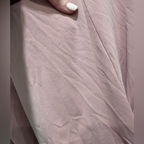 EUC Lavender Field L mauve pink knot twist blouse - Picture 5 of 5